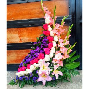 Arreglo curva floral